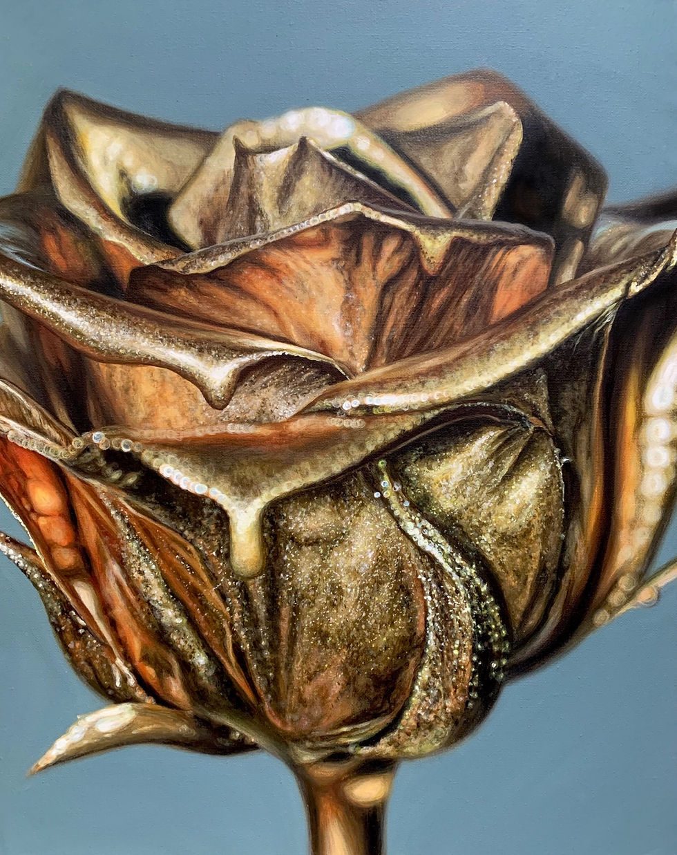 Thumbnail: 'Dripping in Gold' Signed Print