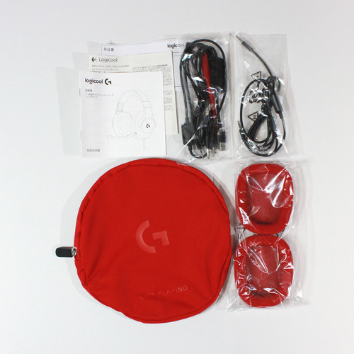 ロジクール　G433　赤　新品未開封 ゲーミングヘッドセット G433｜logicool | review-blog