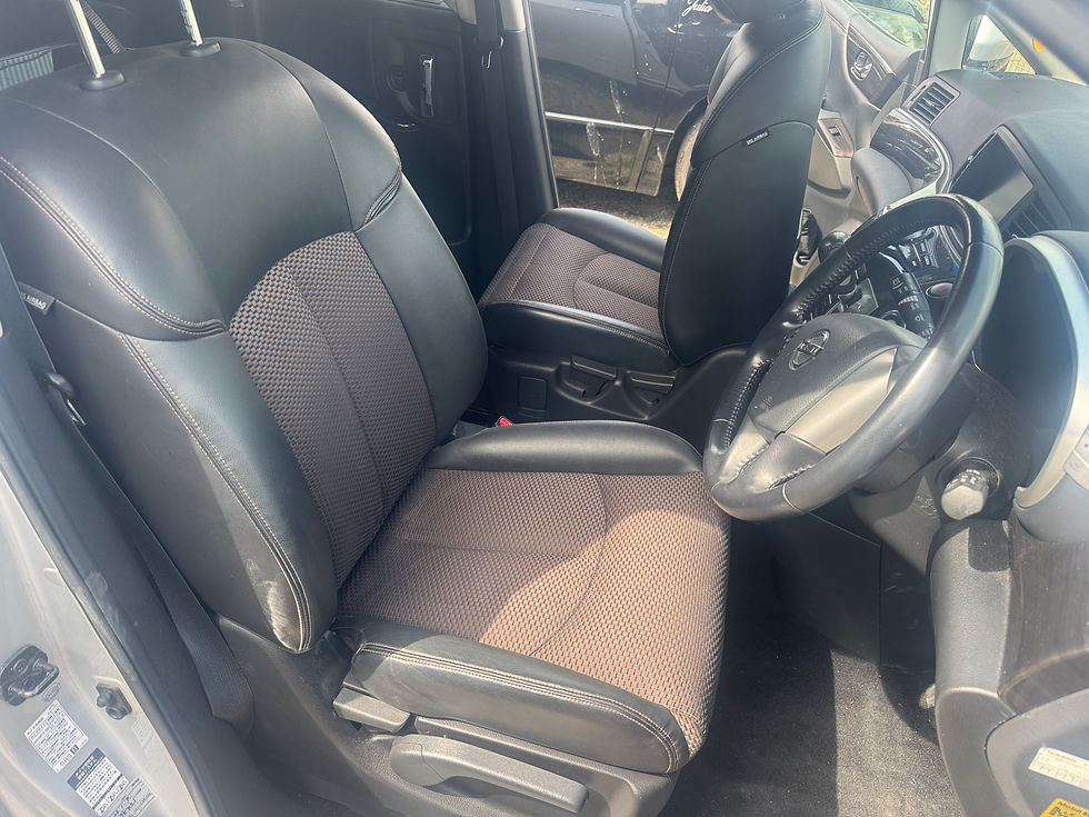 Black Leather & Carbon Fibre Cloth