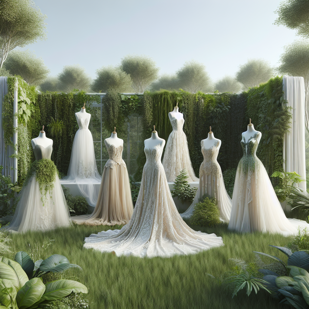 Eco-Friendly Wedding Gown