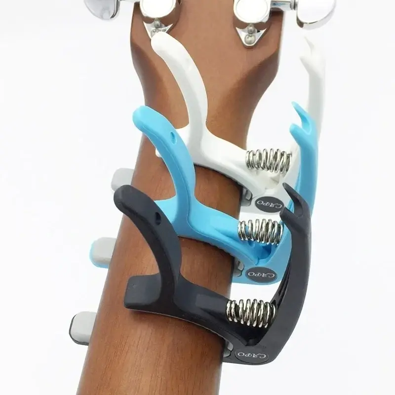 Thumbnail: Plastic Guitar Capo for 6 String Acoustic Classic Electric Guitarra Tuning Clamp