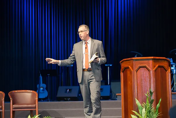 Pastor Preaching