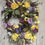 Thumbnail: Purple and Yellow Butterfly Wreath