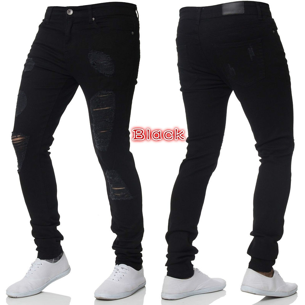 Miniatura: calça jogador jeans