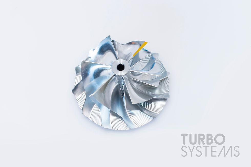 Thumbnail: Billet Compressor Wheel for hybrid turbocharger (53.5 / 69mm)
