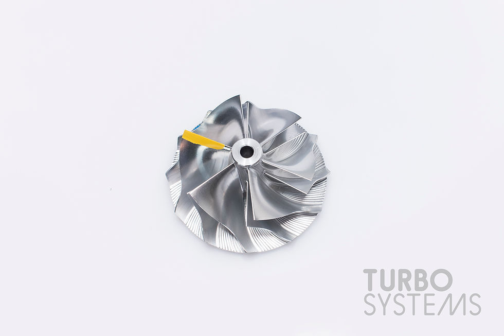 Thumbnail: Billet Compressor Wheel for hybrid turbocharger (51 / 62mm)
