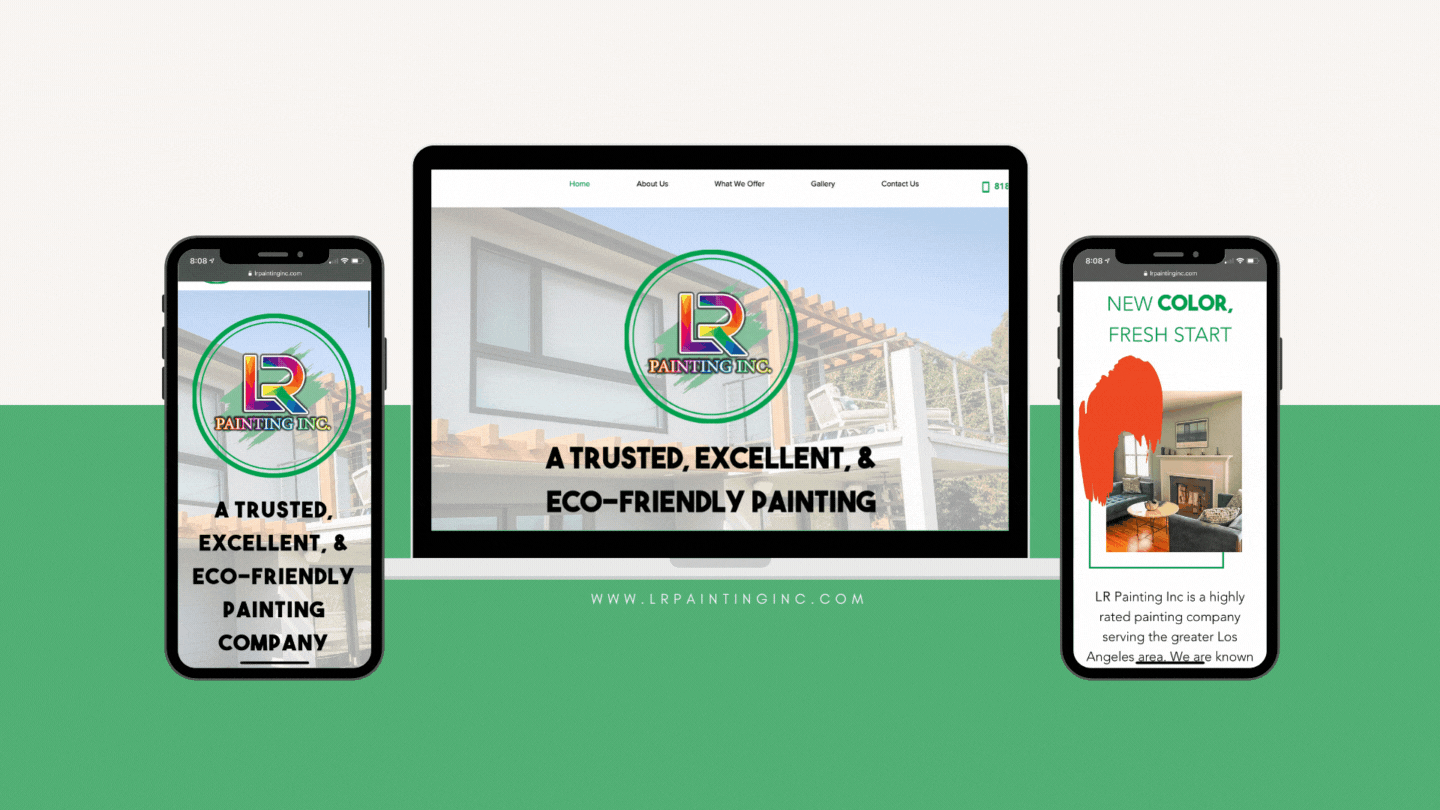 LR Painting Inc Website Mock Up.gif