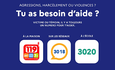 3018 - FRANCE - Numéros d'urgence