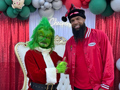 Santa Slim Thug and The Grinch