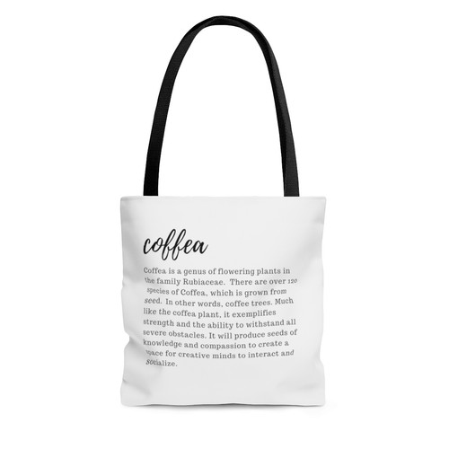 Definition Tote Bag Coffea