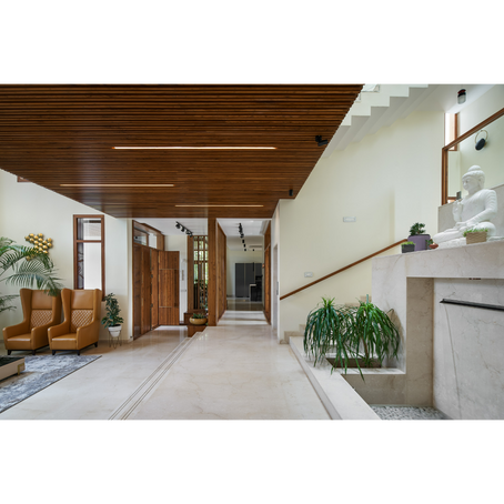House at California Layout by architecture+Swath | Yelahanka, Bangalore