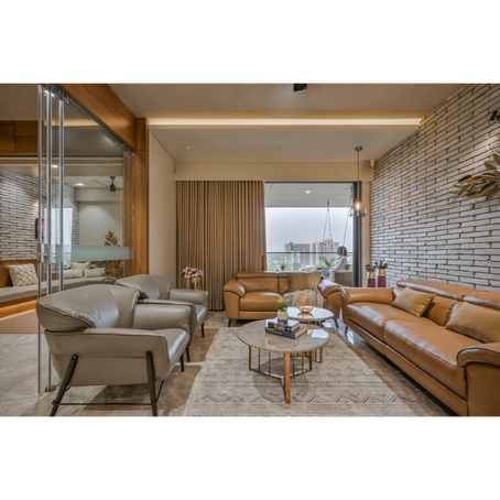 Apartment Interior @ Swati Crimpson by Prashant Parmar Architect ™ | Shilaj, Ahmedabad