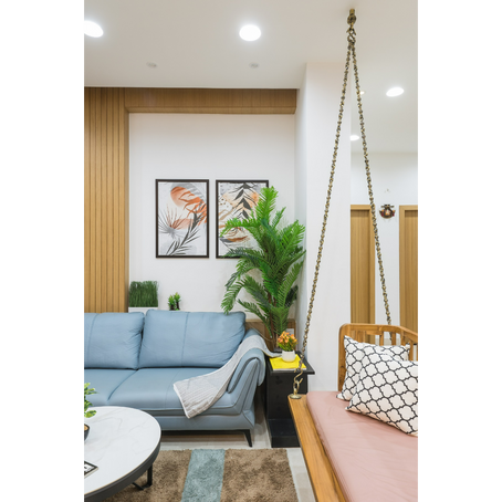 3 Bhk Flat by Placepoet Architects | Ahmedabad, Gujarat