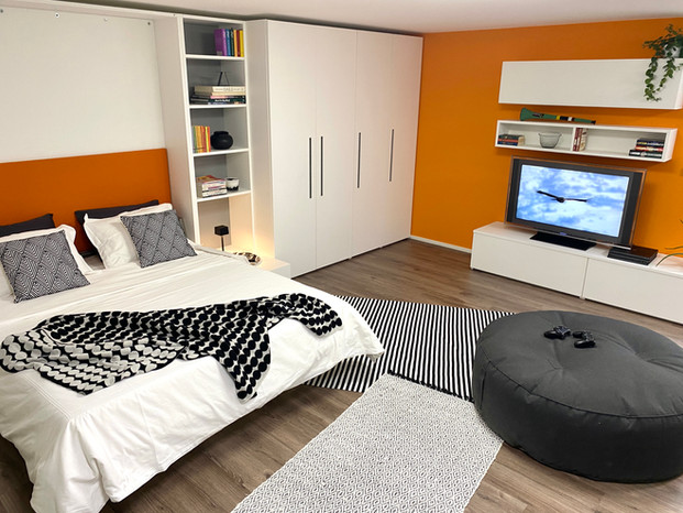 GEM Design Studio - Pièce polyvalente au sous-sol