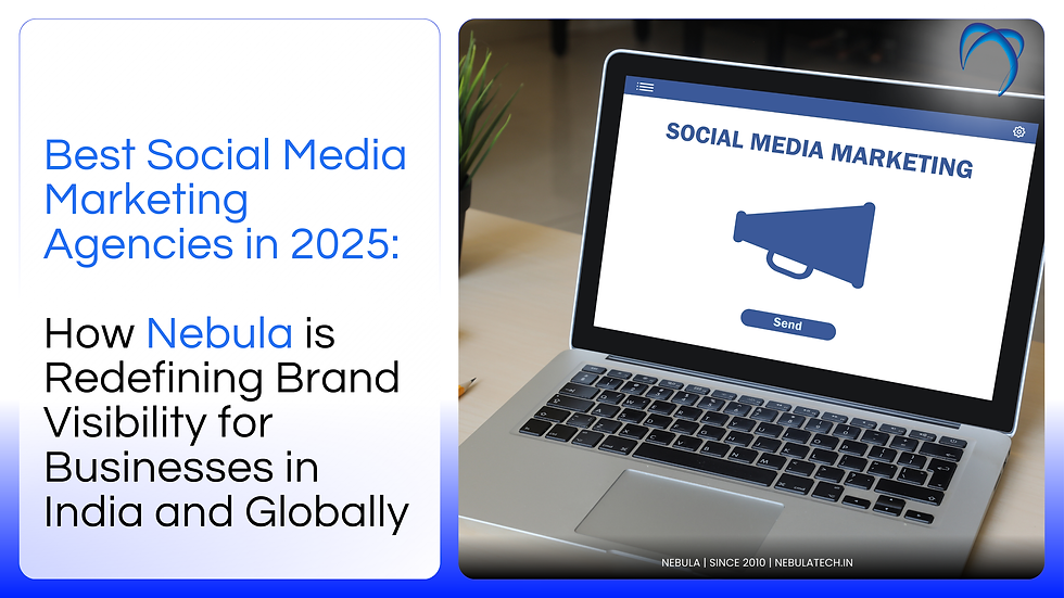 Infographic showing the qualities of the best social media marketing agencies in 2025 including platform mastery, creative formats, paid ads expertise, and data-driven strategies.
