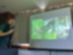 Chris presenting