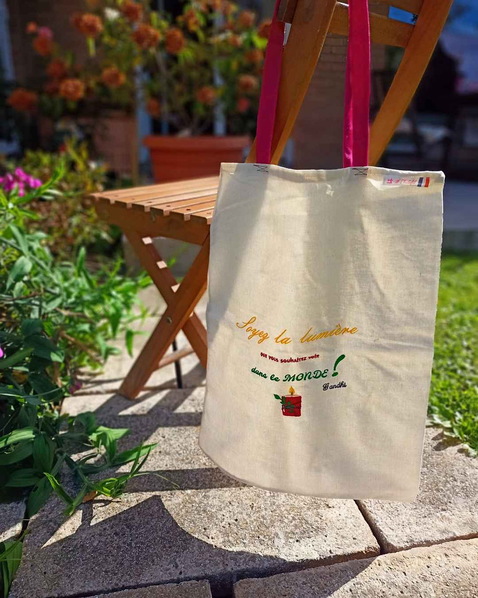 Miniature : Tote bag brodé