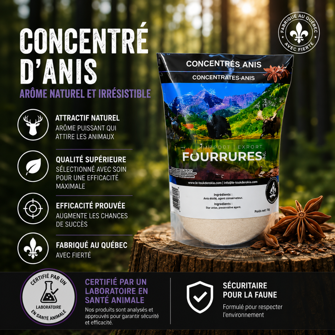 Concentré à l’anis 0.4 kg