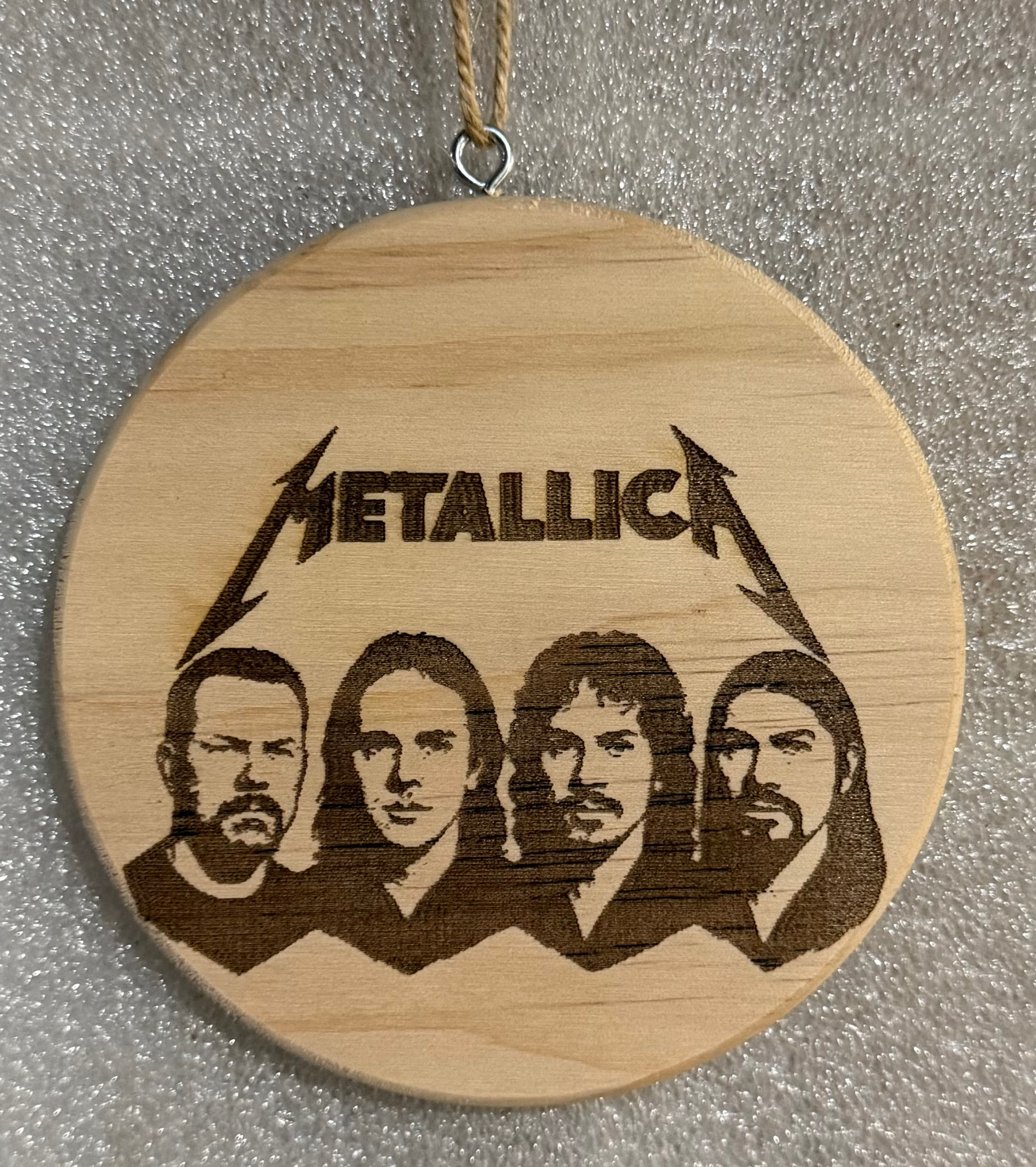 Metallica Tribute Ornament