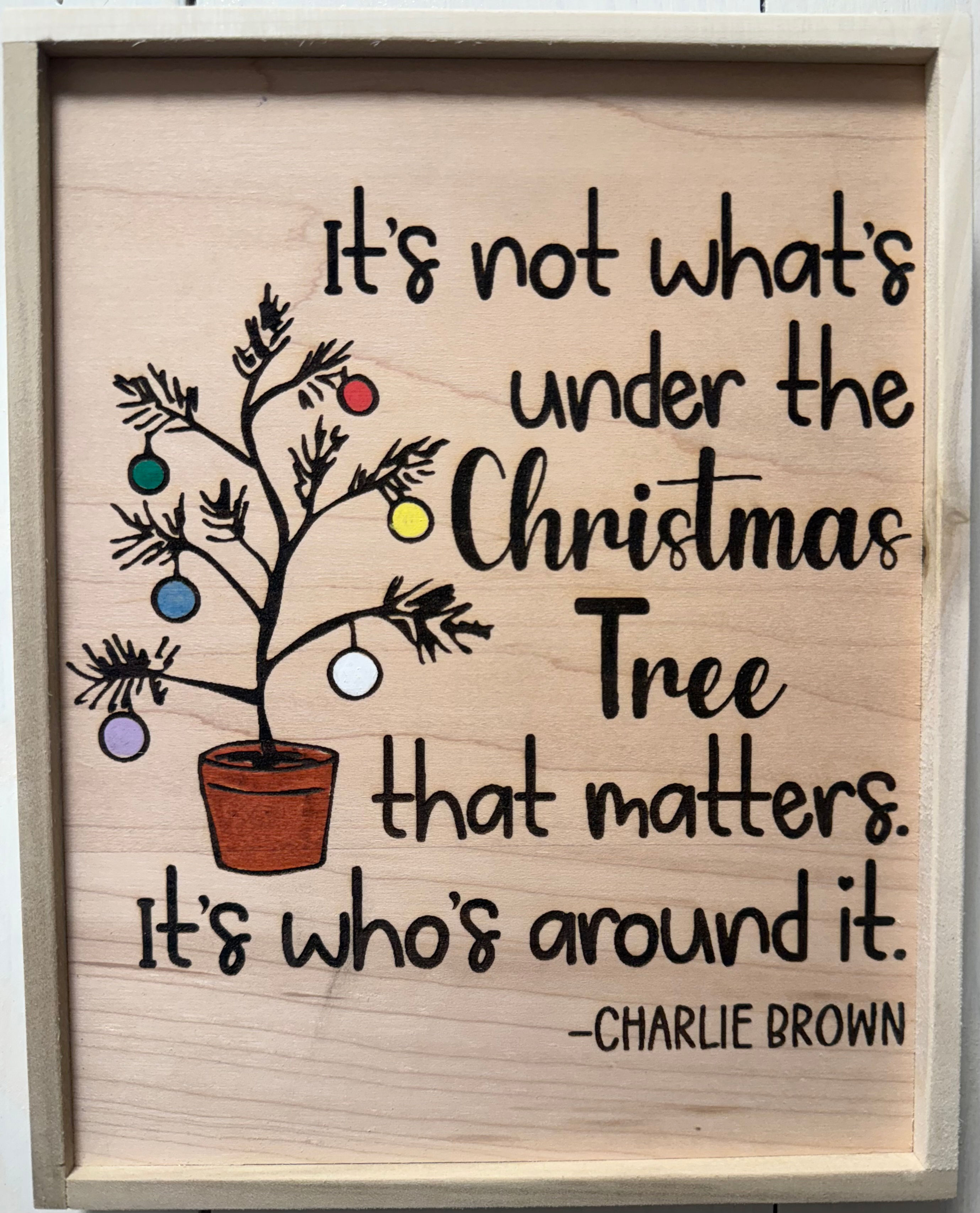Christmas, the Charlie Brown Way