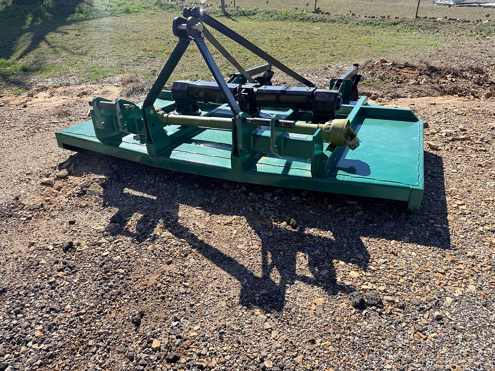 Thumbnail: 🚜🌾 NEW INDUSTRIAS AMERICA MO8FD 8-FOOT HEAVY-DUTY ROTARY CUTTER / BRUSH HOG 🌾