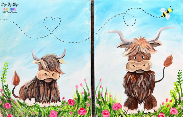 Mom and Me Painting