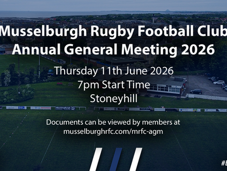 Musselburgh RFC Annual General Meeting