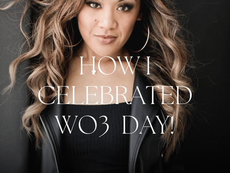 How I Celebrated WO3 Day!
