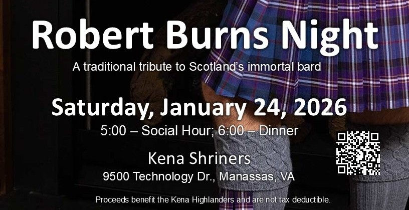 Robert Burns Night - 2026