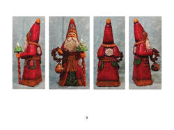 14 Inch Father Christmas in Red
