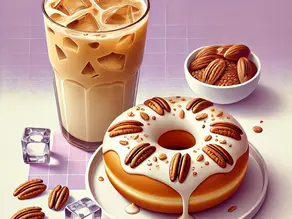 Maple Pecan Protein Donuts