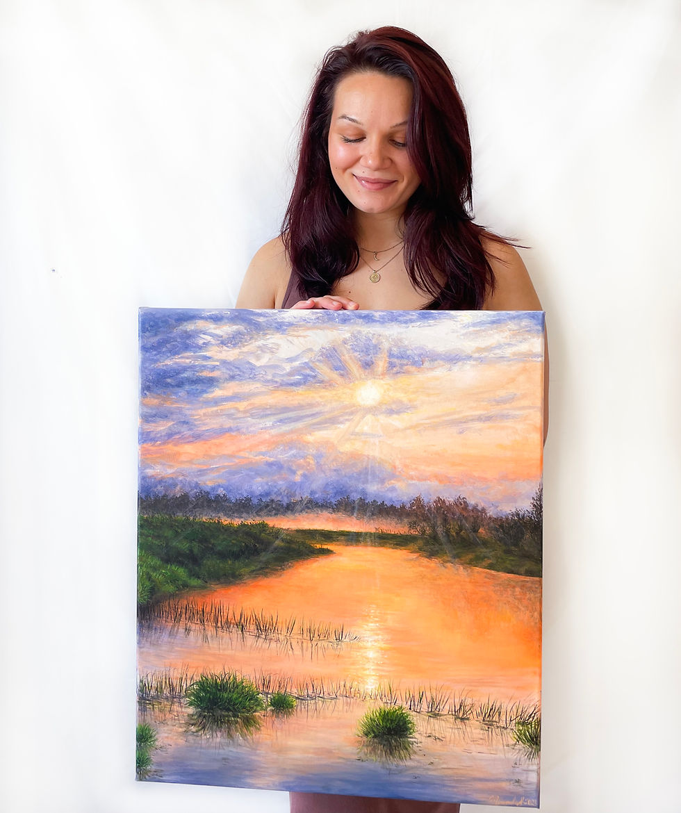 Thumbnail: Original "Life's a Dream" canvas