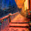Thumbnail: Original "Meet me on the porch at eight?" canvas panel