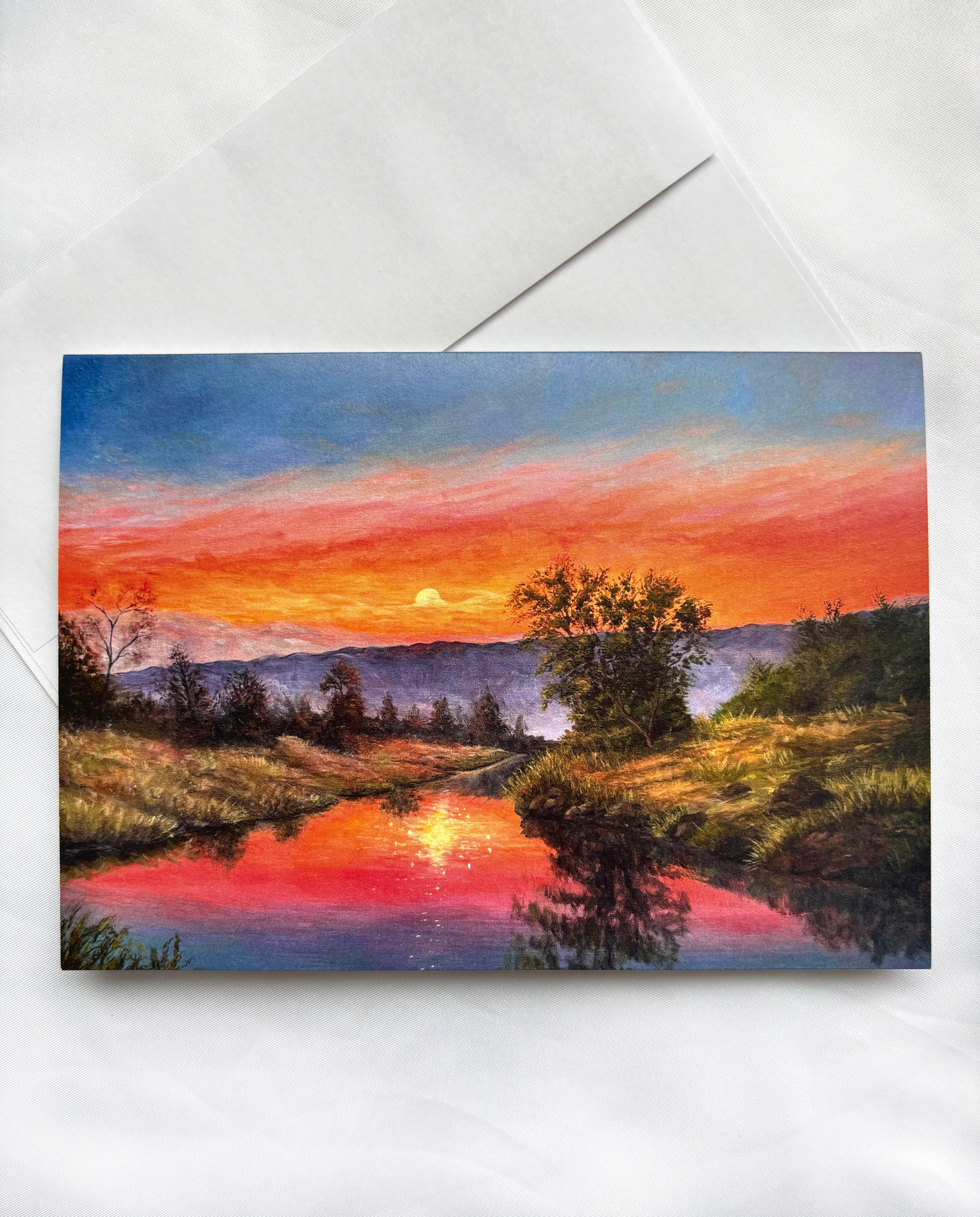 "Closure" folded card