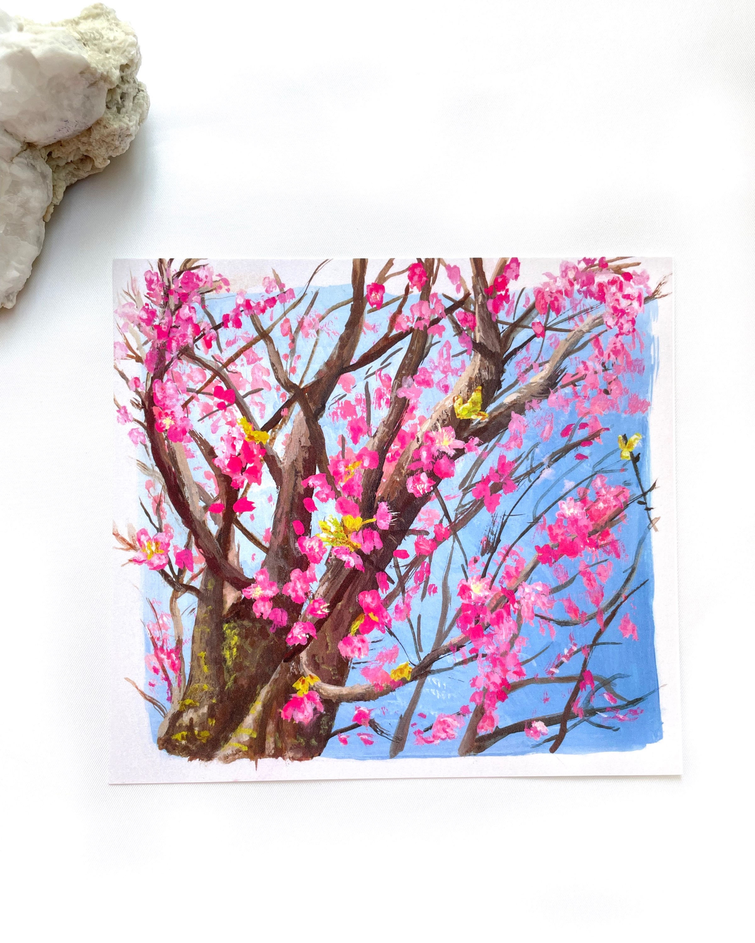 "Sakuras in Bloom" print