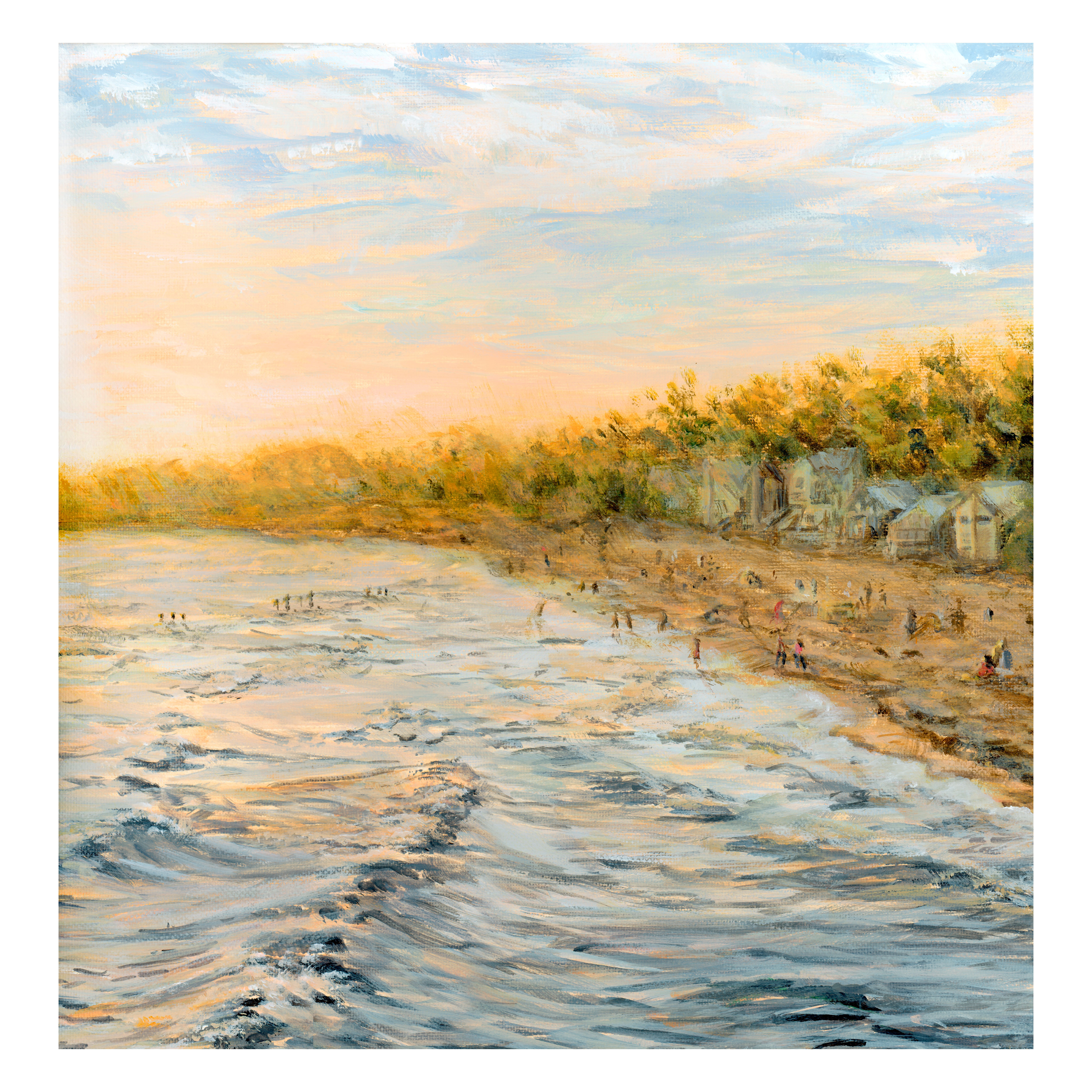 "Port Stanley Beach" print