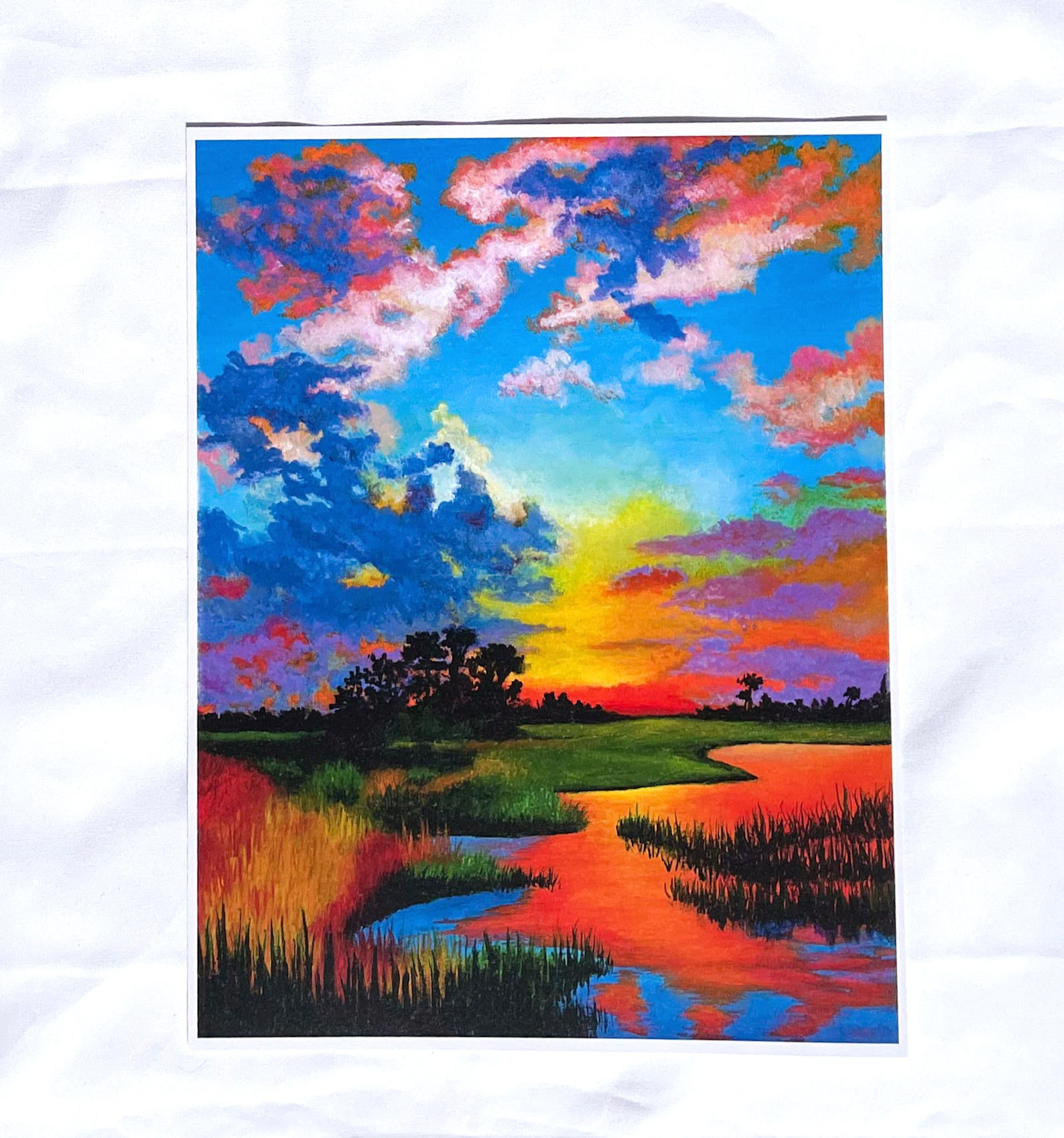 "Soulful Sunset" print