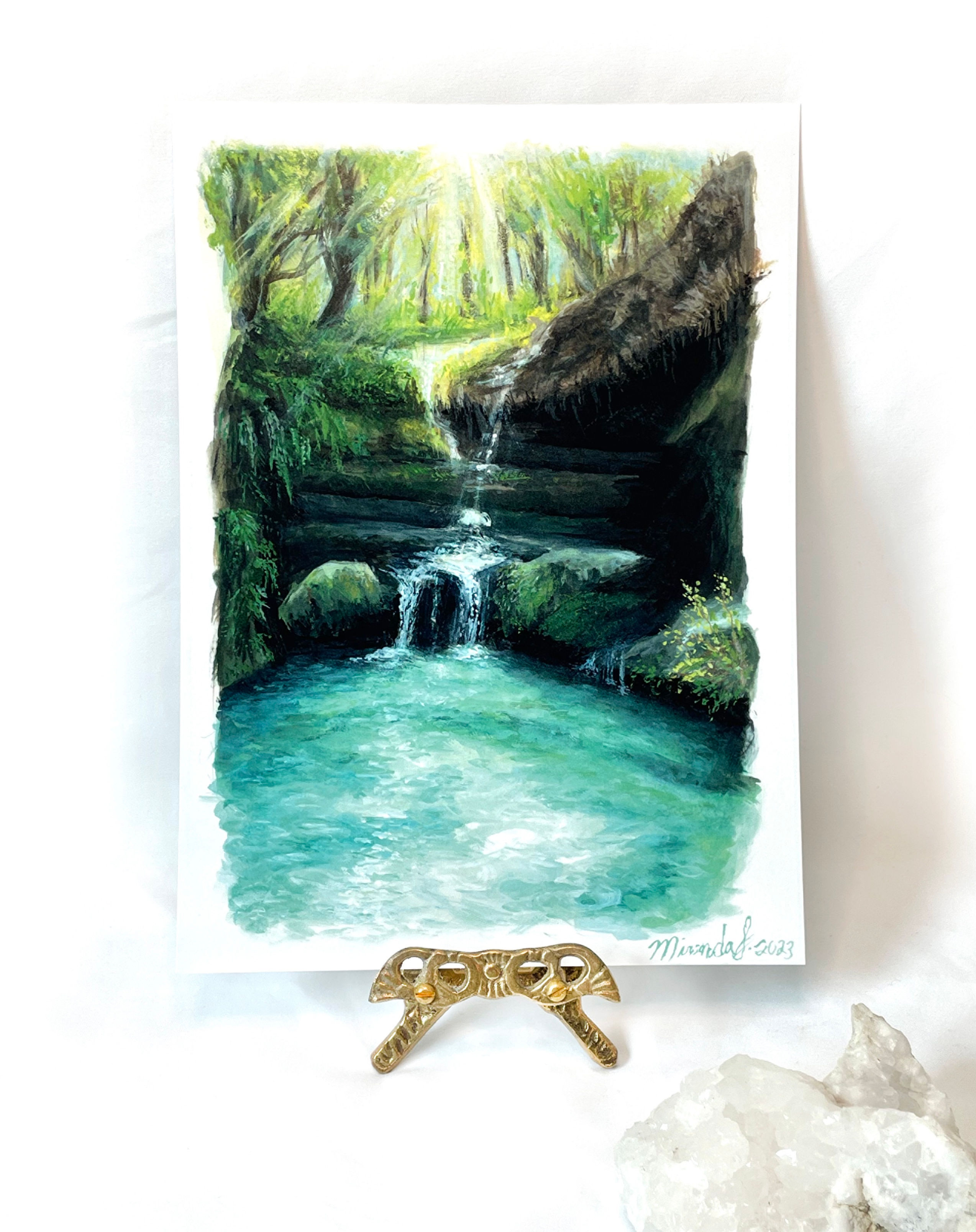 "Fountain of Youth" print