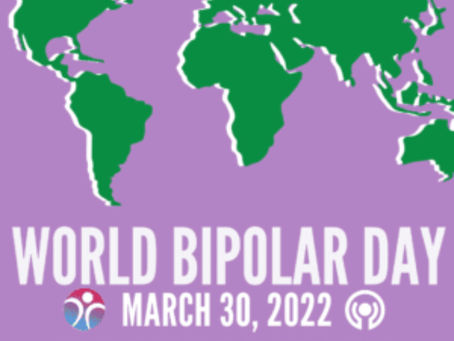 World Bipolar Day 2022: radio interview, more writing and another article!