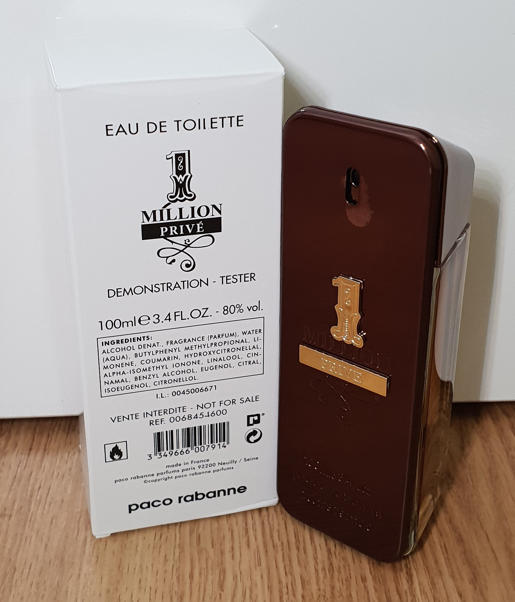 Paco Rabanne 1 Million Prive 100ml.  Men