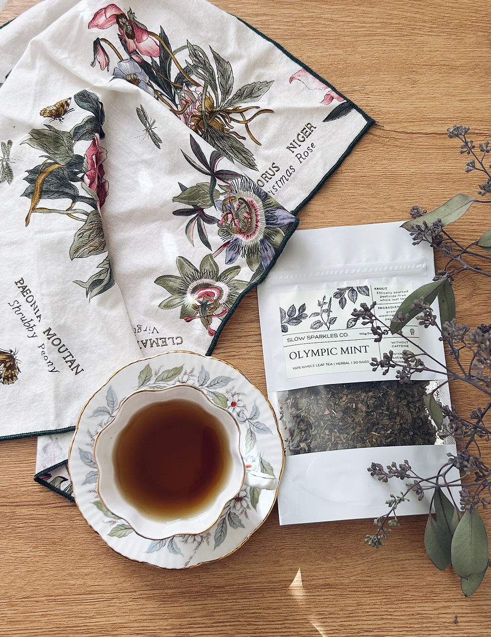 Tea Stories: Package some online orders with me