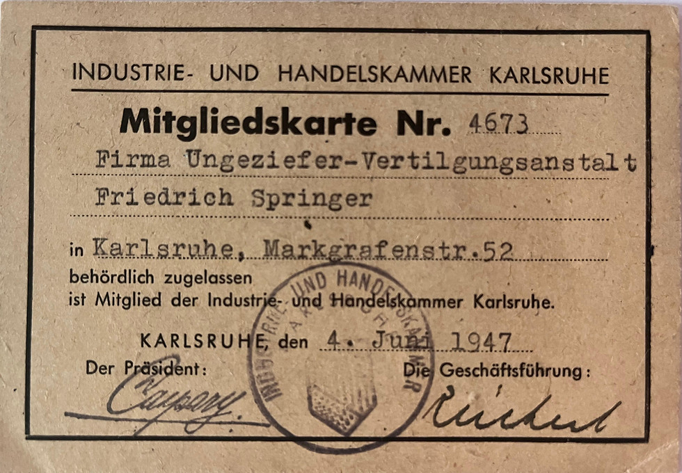 IHK Ausweis 1947