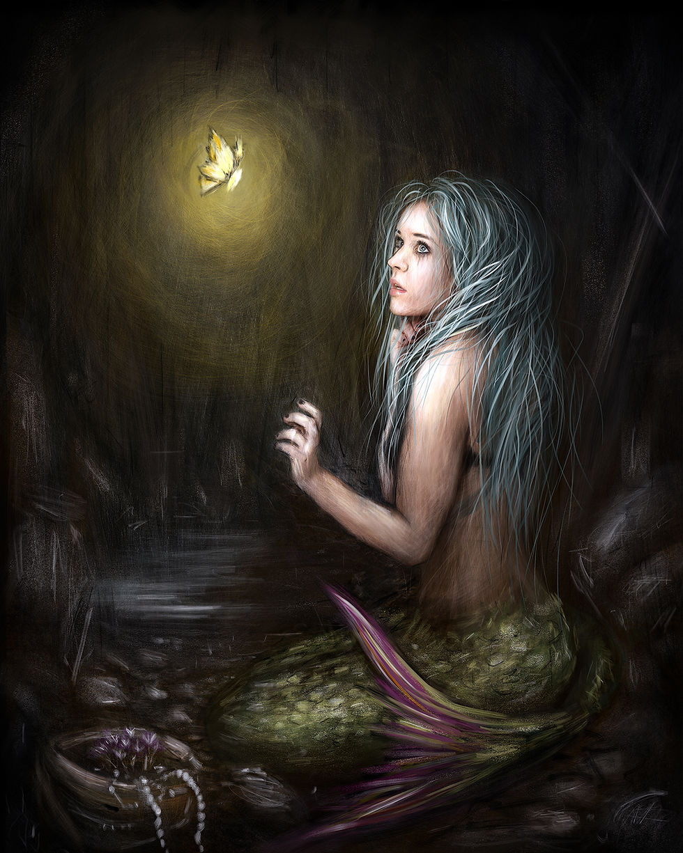 Mermaid in the Dark by Justin Gedak