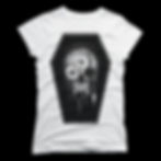 Women's vampire skull t-shirt from Design by Humans