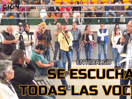 EN HIDALGO, SE ESCUCHAN TODAS LAS VOCES: JEOVANA ALCÁNTAR