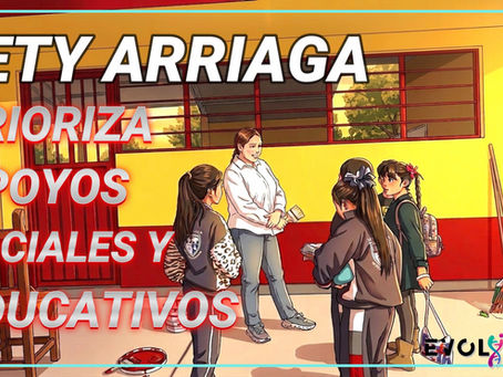 LETY ARRIAGA PRIORIZA APOYOS SOCIALES Y EDUCATIVOS