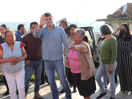 Continúa gobierno de Toño Ixtláhuac la construcción de obras al poniente de Zitácuaro
