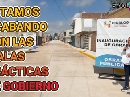 ESTAMOS ACABANDO CON LAS MALAS PRÁCTICAS DE GOBIERNO: JEOVANA ALCANTAR