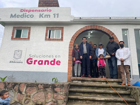 Garantizar servicios básicos de salud, es parte de nuestros compromisos: Toño Ixtláhuac