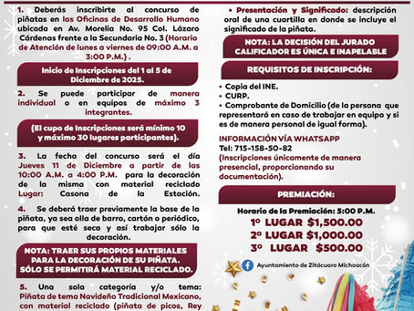 Concurso de Piñatas 2025